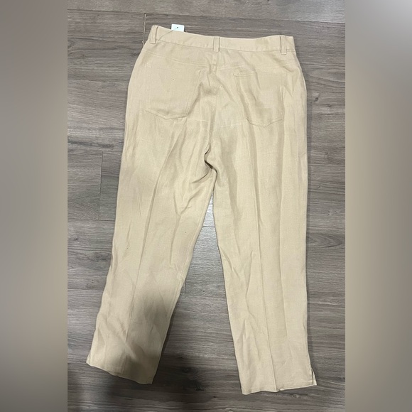 Lauren Jeans Co. Ralph Lauren 100% Linen Wide Leg Pants - Picture 10 of 10